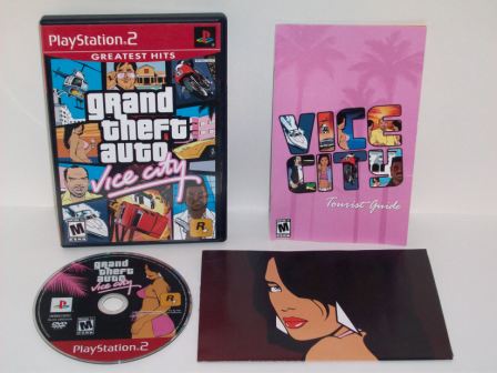 Grand Theft Auto: Vice City - PS2 Game